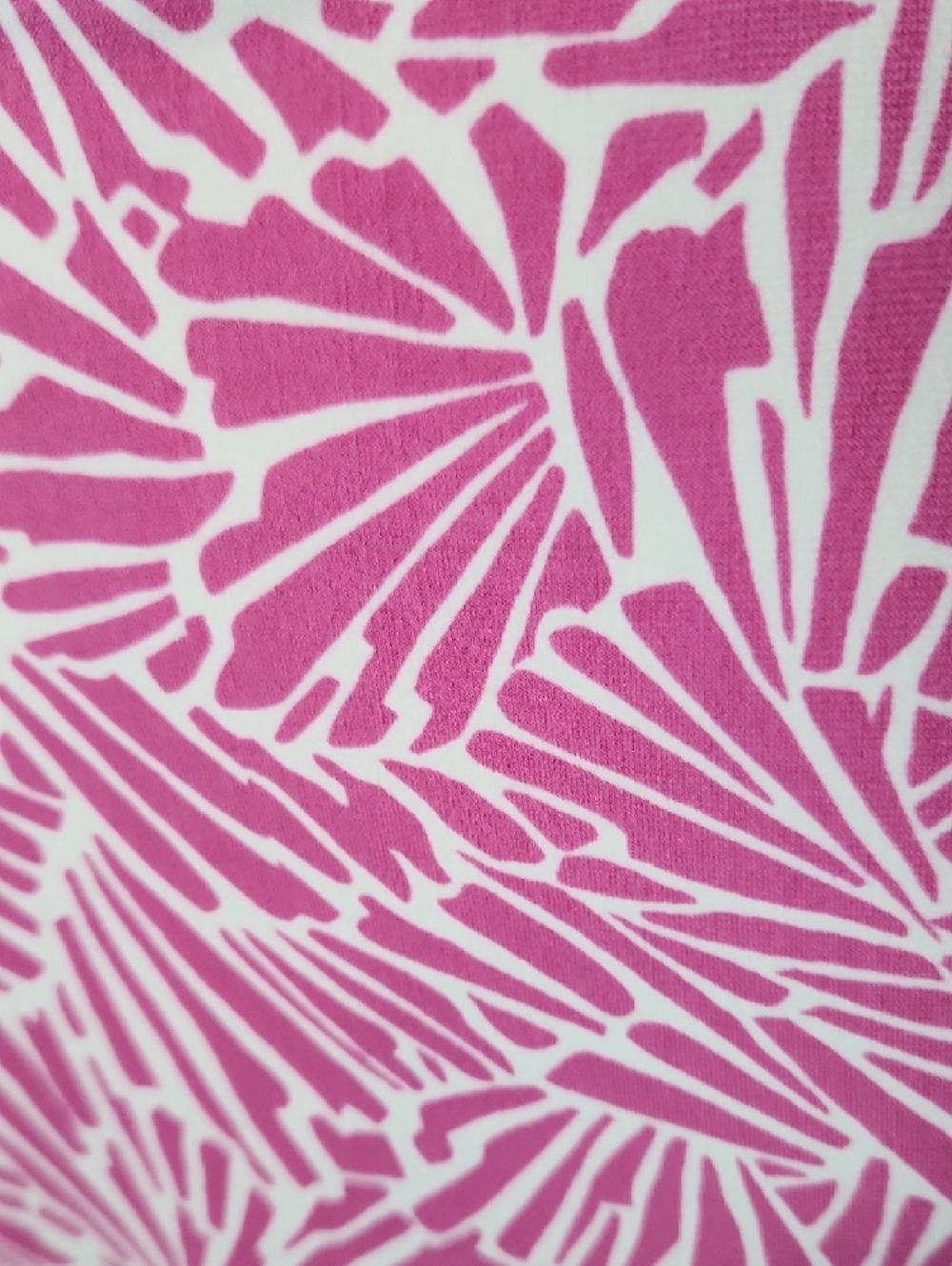 BCBGMaxAzria Pink and White V-Neck Midi Dress - Picture 6 of 12
